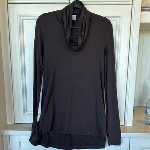 Cabi Turtle Tee-New Without Tags-S-Chocolate Brown